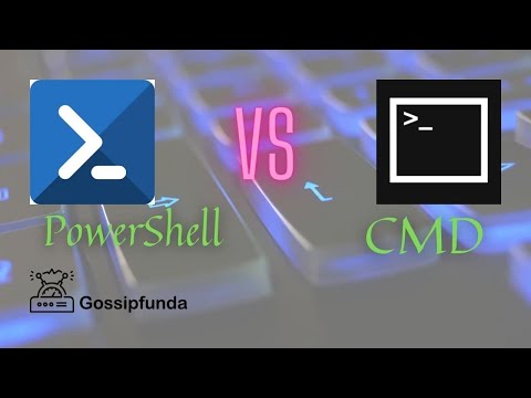 What are CMD and PowerShell (CMD Vs PowerShell)