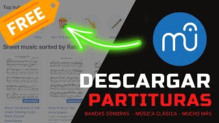 🚀 ► ¿Cómo DESCARGAR PARTITURAS GRATIS? 🤑 *2022* - MuseScore GRATIS ✅