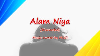 ALAM NIYA | Karaoke | Minus 1