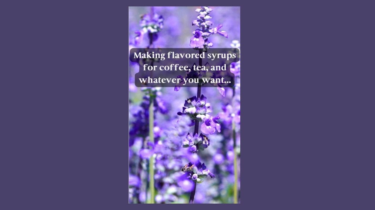 You KNOW you want it! Flavored syrups for coffee and tea tealover 