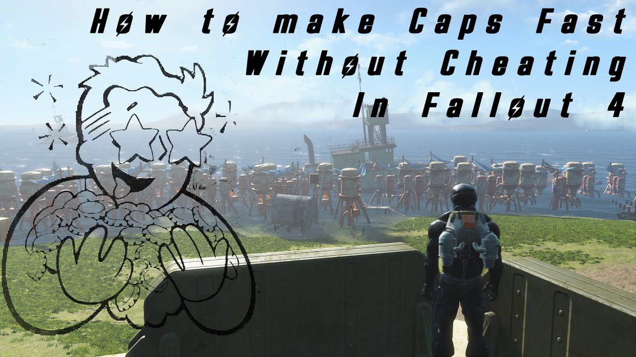 How to get unlimited Bottlecaps and Supplies in Fallout 4 YouTube