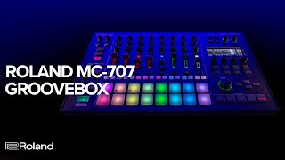 Roland MC-707 Groovebox video