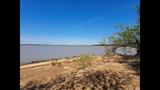 Hiking at Lake Eufaula State Park, Chinkapin Trail, in Eastern Oklahoma