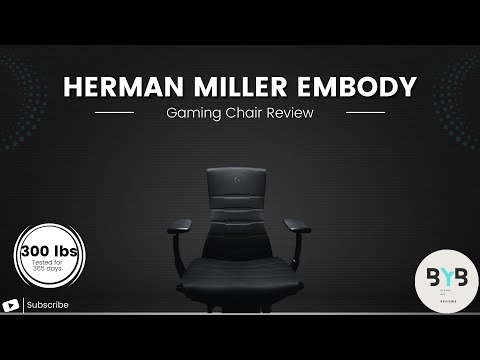 Herman Miller Embody Gaming Chair Review | 1 Year Review - An Honest Take With No Sponsorship
