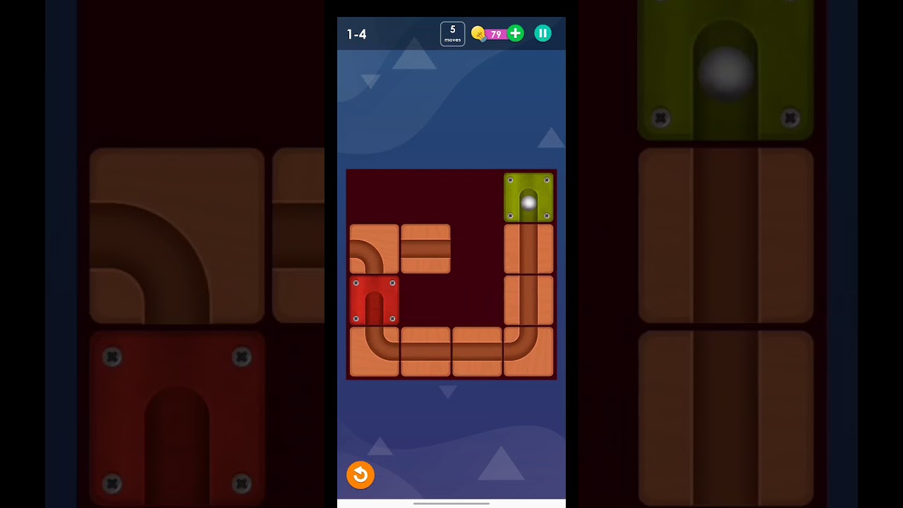 Smart Puzzles Rolling Ball Simple 1-4 Solution