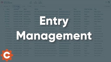 Entry Management - Cognito Forms