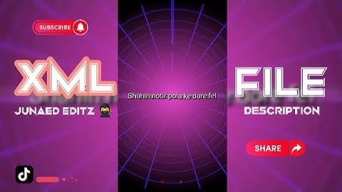 Notri pola🥷 || NEW XML FILE ⚔️🦋 || NEW TREND XML🎟️🌈|| PRESETS BY @junaed_editz02