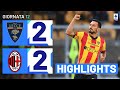 LECCE-MILAN 2-2 | HIGHLIGHTS | 12 GIORNATA | SERIE A TIM 2023/24