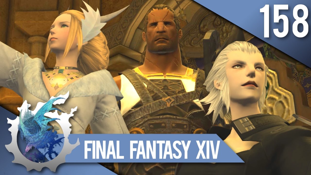 THE BLACK WOLF'S ULTIMATUM! Final Fantasy XIV Online Let's Play 158