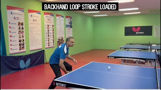 Butterfly Training Tips with Shashin Shodhan - Backhand Loop From Underspin