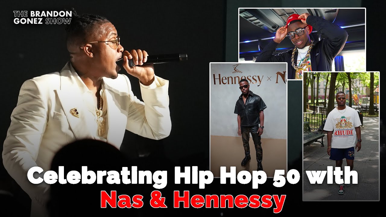 We went to New York to celebrate Hip Hop’s 50th anniversary with Nas & Hennessy