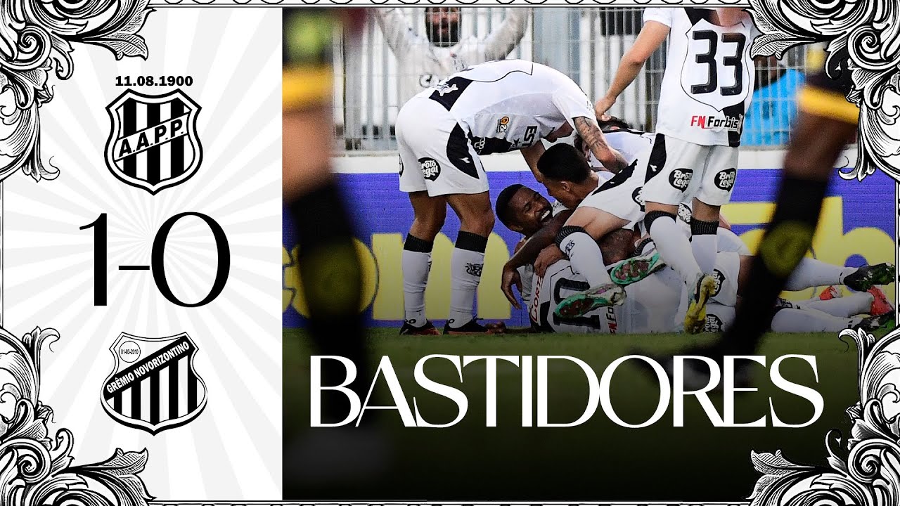 BASTIDORES | PONTE PRETA 1 X 0 NOVORIZONTINO | PONTE PLAY - YouTube