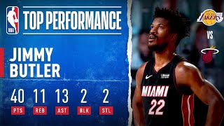 Jimmy Butler's MONSTER 40-PT Triple-Double in Game 3 