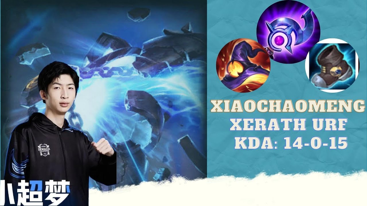 Xiao Chao Meng Mới Nhất : Xerath URF bá đạo như thế nào ? | Xiaochaomeng LOL