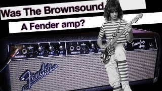 Was the Brownsound a Fender amp?