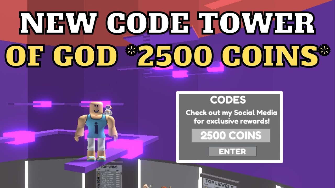 New Tower of God Code! 2500 Coins | Roblox - YouTube