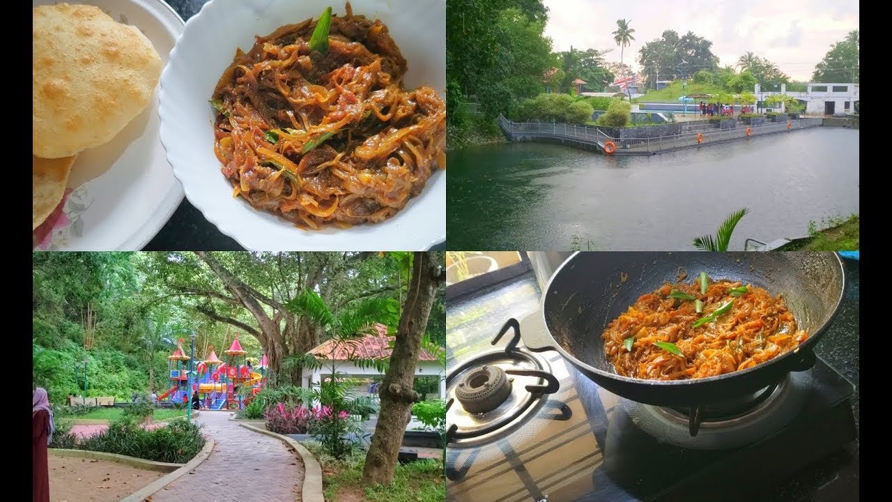 Our Sunday Breakfast ||Onion Fry  for Poori ||Cooking in Cast Iron Pan || Anu's Kitchen