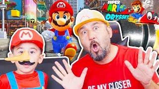 EGEMEN KAAN TÜM OYUNU BİTİRMİŞ! YALAN SÖYLEDİ! BURNU UZADI! | SUPER MARIO ODYSSEY #8