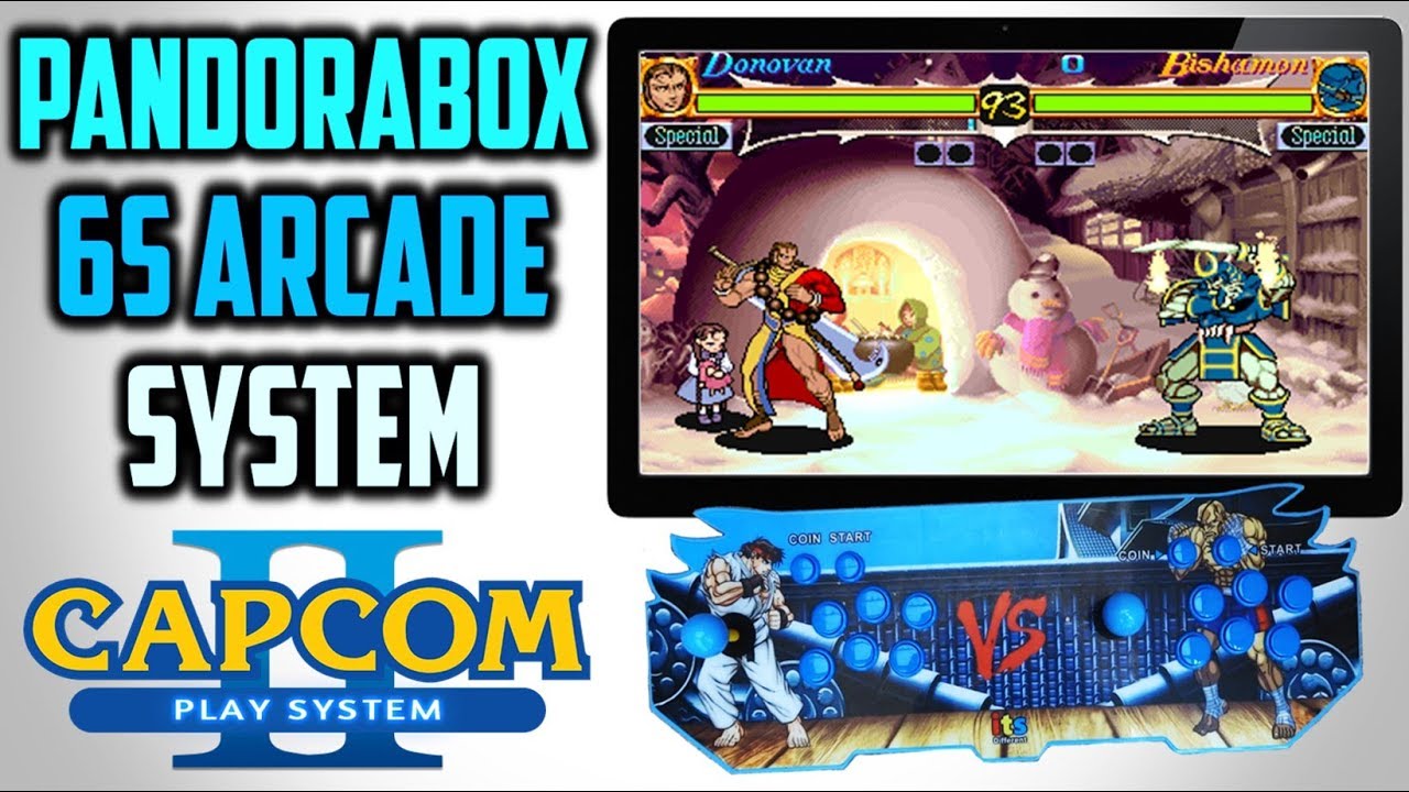 パンドラボックス6S アーケード PandoraBox 6S Arcade Gaming System! (Unboxing/Review!) - YouTube