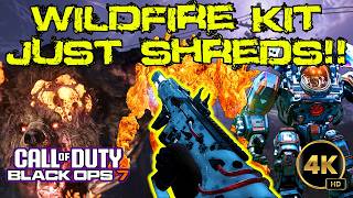BO7 ZOMBIES NEW CONVERSION KIT WILDFIRE JUST SHREDS ACROSS ALL MAPS!! PLUS BOSS FIGHT!!#bo7 #bo7