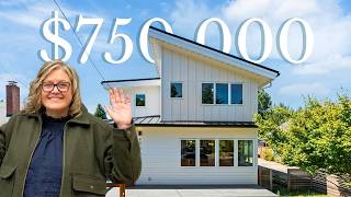 Portland Oregon Home Tour | Inside a Modern South Tabor Home with ADU Potential!