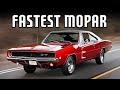 10 Fastest Classic Mopar Muscle Cars