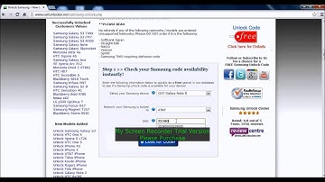 How to Unlock Samsung Galaxy Note II SGH-i317 from AT&T by Unlock Code, from Cellunlocker.net
