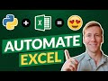 How To Automate Excel Using Python | Combine Files & Create Charts 🤓