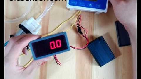 US208MA Flow Meter and Flow Alarmer User Instruction