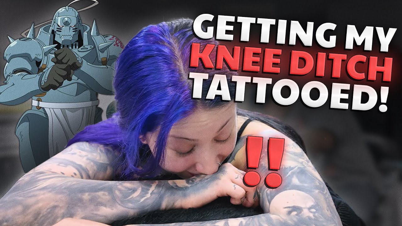 getting an ALPHONSE TATTOO (Full Metal Alchemist) 🖤 RavenGriim