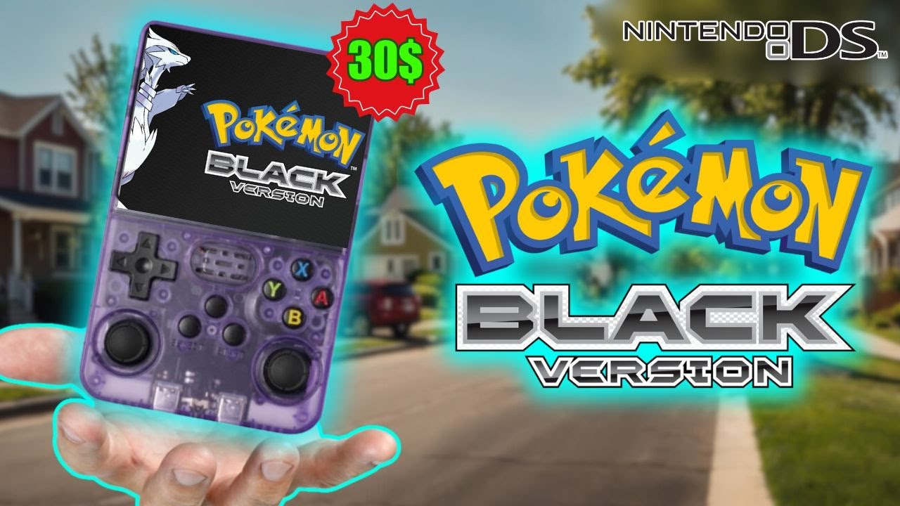 Pokémon Black On This 30$ Gaming Console | R36S Gameplay 2025