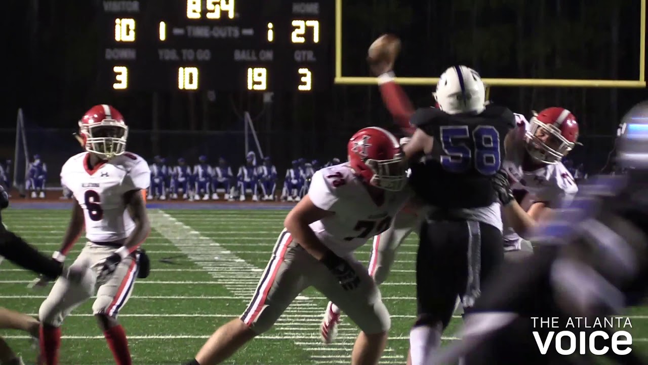 GA High School Football Playoffs Allatoona vs Westlake Highlights