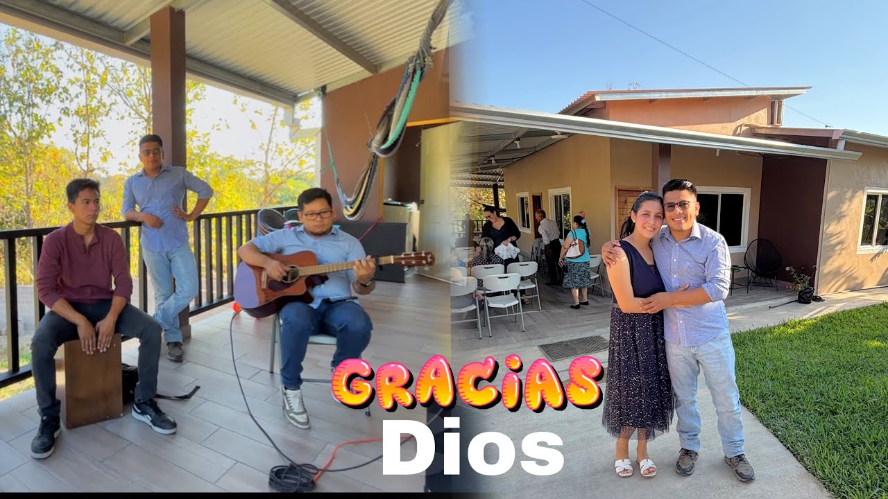 CELEBRANDO EL ACCIÓN DE GRACIAS POR LA BENDICIÓN DE NUESTRA CASA Y MUCHAS COSAS MÁS QUE Dios NOS DA.
