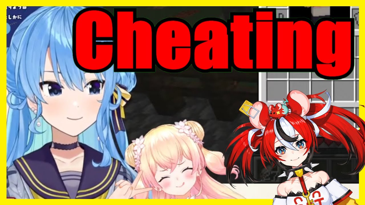 Suisei & Nene Cheating During Sports Festival PvP Practice Match ft. Bae【Hololive| HoloEN | Eng Sub】