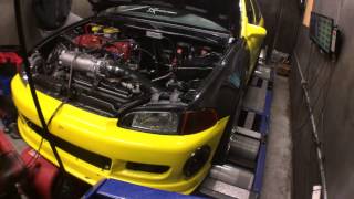 Matts K-Series Eg With A Kraftwerks Supercharger On Pump Gas