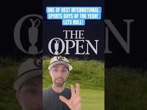 BRITISH OPEN FINAL ROUND AND WORLD CUP FINAL! GREAT DAY FOR INTERNATIONAL SPORTS! #golf #fifa #messi