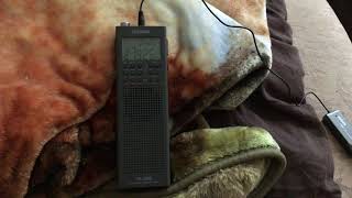 Tecsun PL365 + Degen 31MS - WRMI Radio Africa 21525 kHz