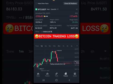 -$500 loss in 2 mins | BTC SHORTS 📊 Quick entry and exit #scalping #trending