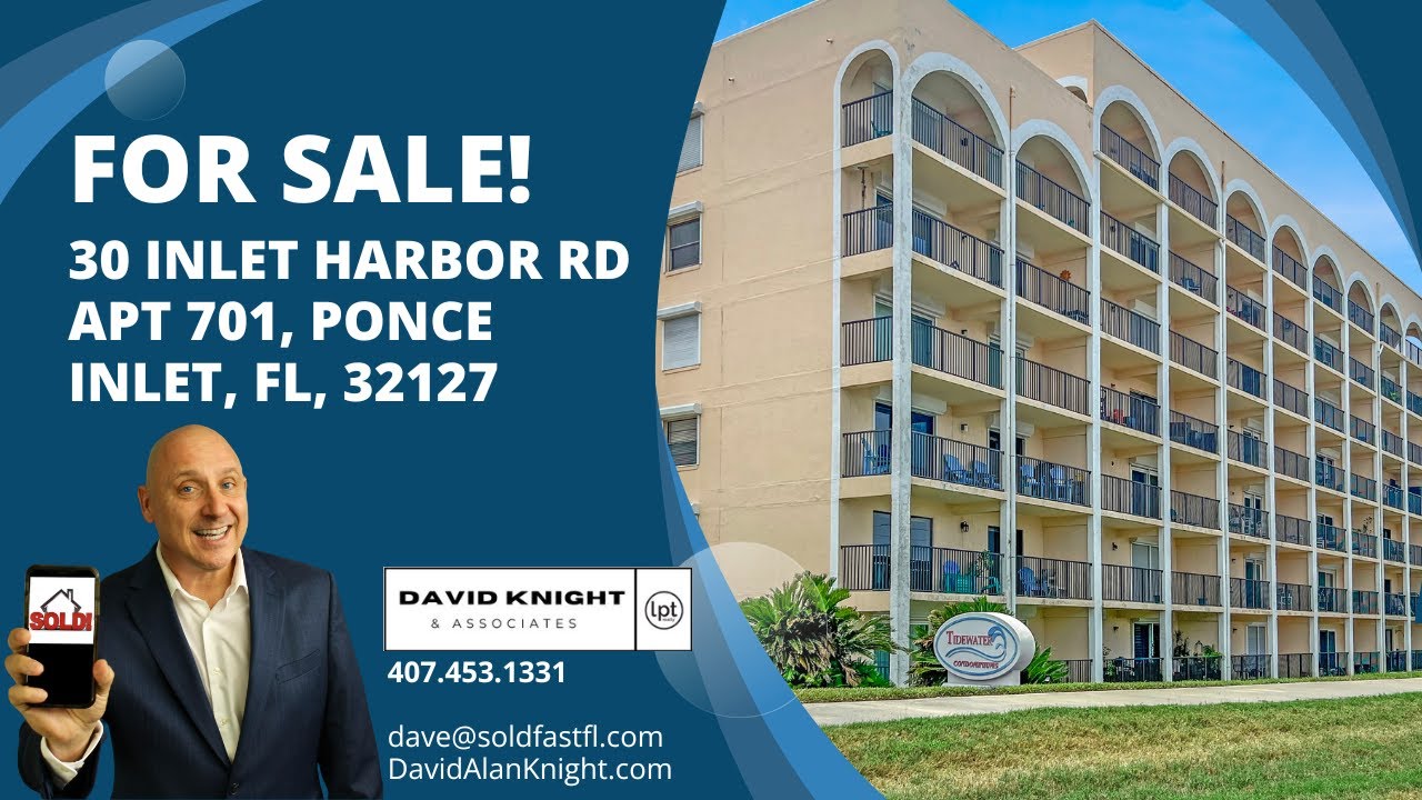 93 Inlet Harbor Rd FOR SALE! 30 Inlet Harbor Rd APT 701, Ponce Inlet, FL, 32127 - YouTube