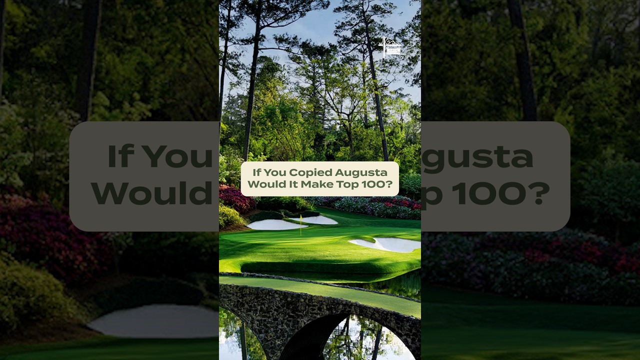 Can You Copy a Top 100 Golf Course?