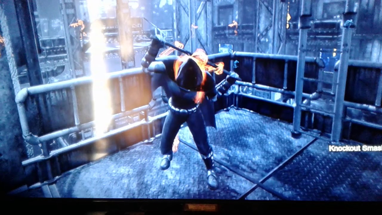 Batman arkham city harley vs robin - YouTube