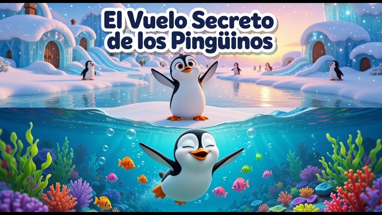 Copo y Piko: El vuelo secreto de los pingüinos  | Cuento Infantil Educativo sobre la Antártida