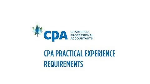 The CPA Practical Experience Competency Requirements