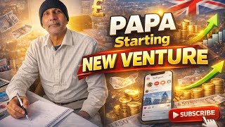 PAPA Starting NEW VENTURE to Keep him busy after my MOTHER passed away| INDIAN Youtuber in ENGLAND