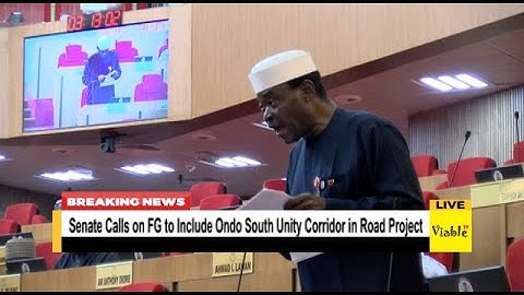 Senator Jimoh Ibrahim Presses FG to Extend Akure–Ore Road Project to Ondo South’s Unity Corridor