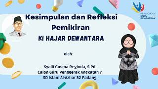 Tugas Modul 1.1.a.8 Koneksi Antar Materi | Pendidikan Guru Penggerak
