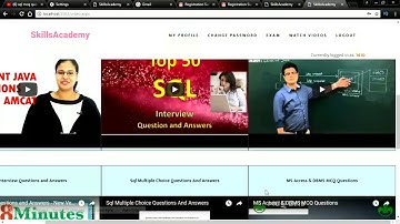 Skills Academy. Online Examination System in Asp.Net C#