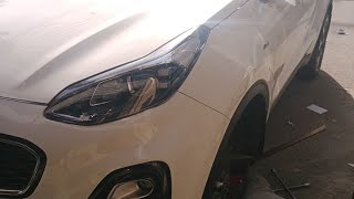 kia sportage. #car  mechanical. #brake service 🚗🚗 #wheel balance. #engine tuning 🚗🚗 03074363294 Sh