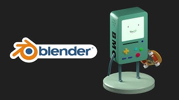 BMO 3D MODEL - Blender