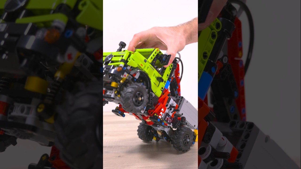 LEGO 42242 Functions Pt2 | LEGO Mercedes Benz Unimog U 5023 Crane